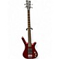 Used RockBass by Warwick Corvette Trans Red Electric Bass Guitar thumbnail