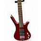 Used RockBass by Warwick Corvette Trans Red Electric Bass Guitar