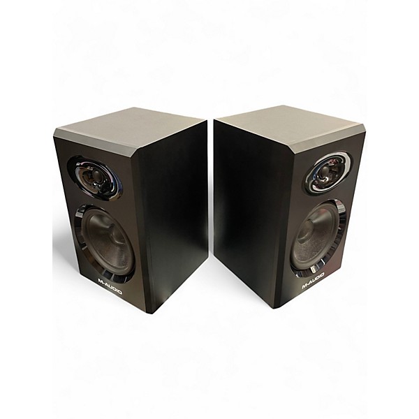Used M-Audio bx8 Graphite Pair Powered Monitor