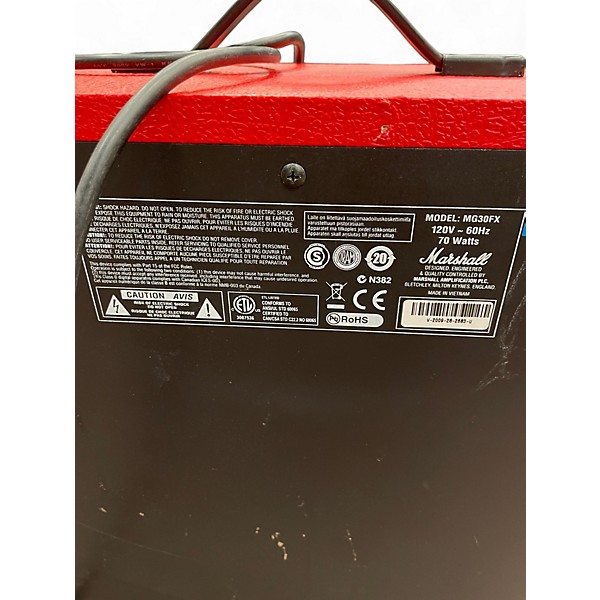 Used Marshall MG30FX 1x10 30W Guitar Combo Amp