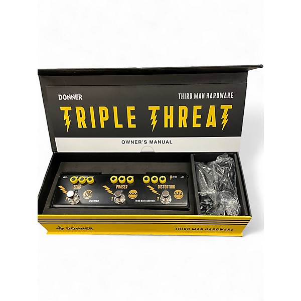 Used Donner Triple Threat Effect Pedal