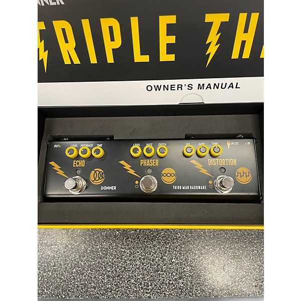 Used Donner Triple Threat Effect Pedal
