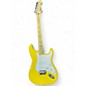 Used Squier Sonic Stratocaster HT Graffiti Yellow Solid Body Electric Guitar thumbnail