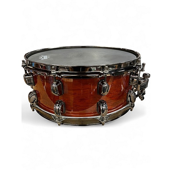 Used TAMA 14X6 S.L.P. G-Bubinga Natural Quilted Bubinga Drum