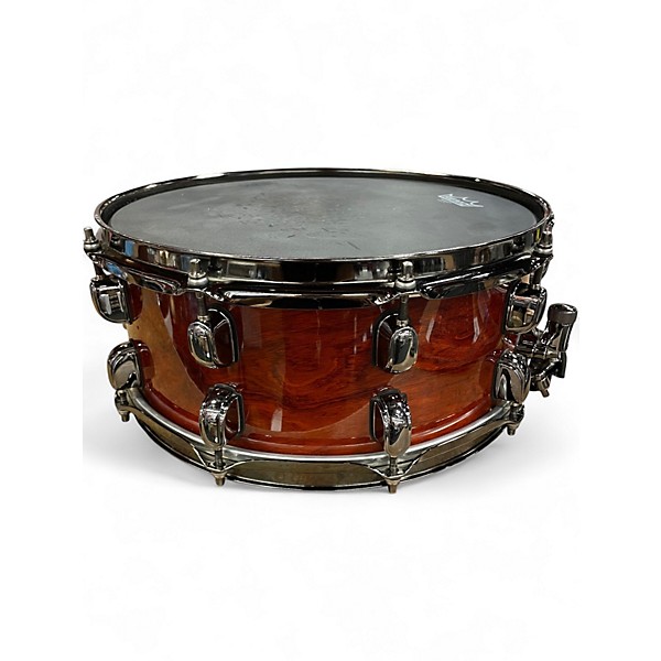 Used TAMA 14X6 S.L.P. G-Bubinga Natural Quilted Bubinga Drum