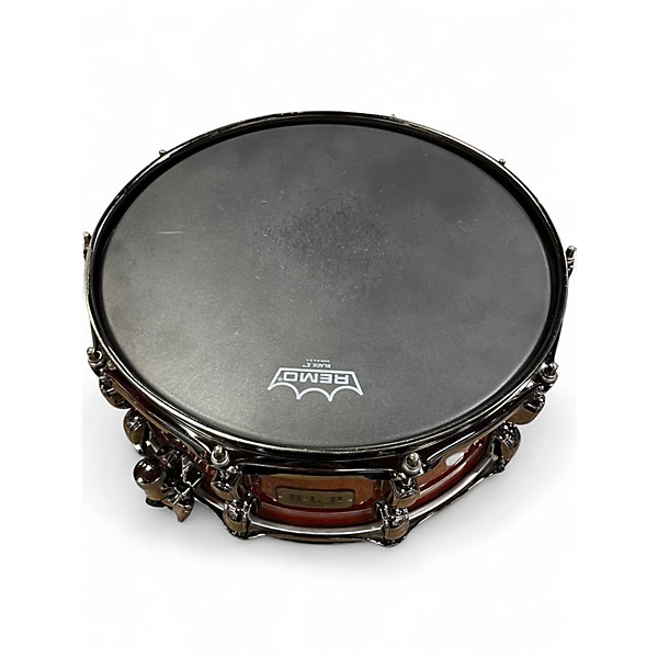 Used TAMA 14X6 S.L.P. G-Bubinga Natural Quilted Bubinga Drum