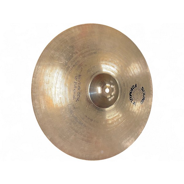 Used Paiste 18in REFLECTOR FULL CRASH Cymbal