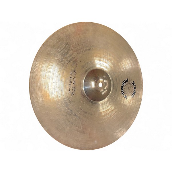 Used Paiste 18in REFLECTOR FULL CRASH Cymbal