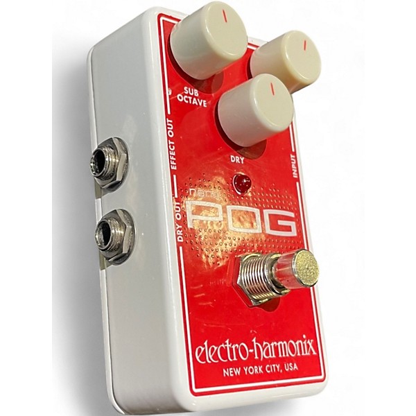 Used Electro-Harmonix Nano POG Polyphonic Octave Generator Effect Pedal