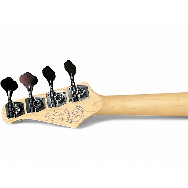 Used Sawtooth Americana Road Warrior Satin Black Electric Bass Guitar