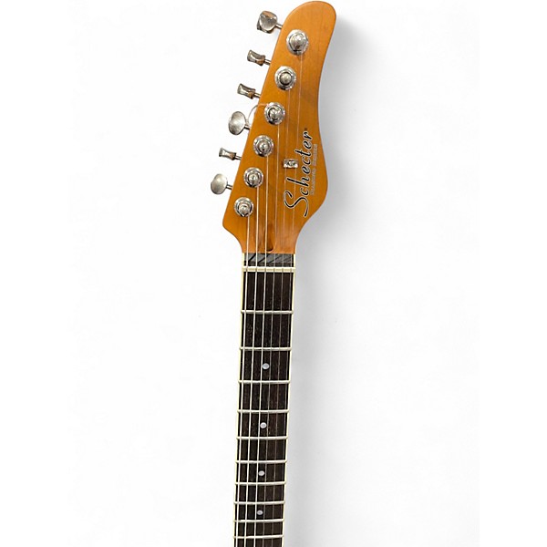 Used Schecter Guitar Research PT Special aqua burst Solid Body Electric Guitar