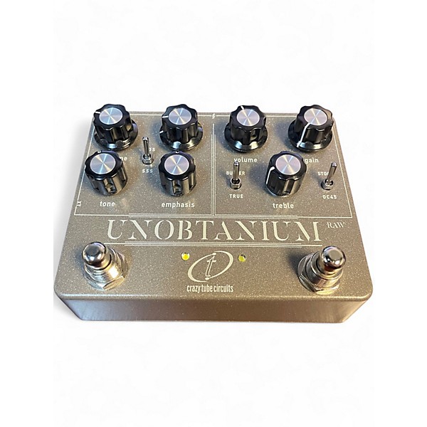 Used Crazy Tube Circuits UNOBTANIUM RAW Effect Pedal