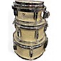 Used Taye Drums 4 Piece GO KIT White Marine Pearl Drum Kit