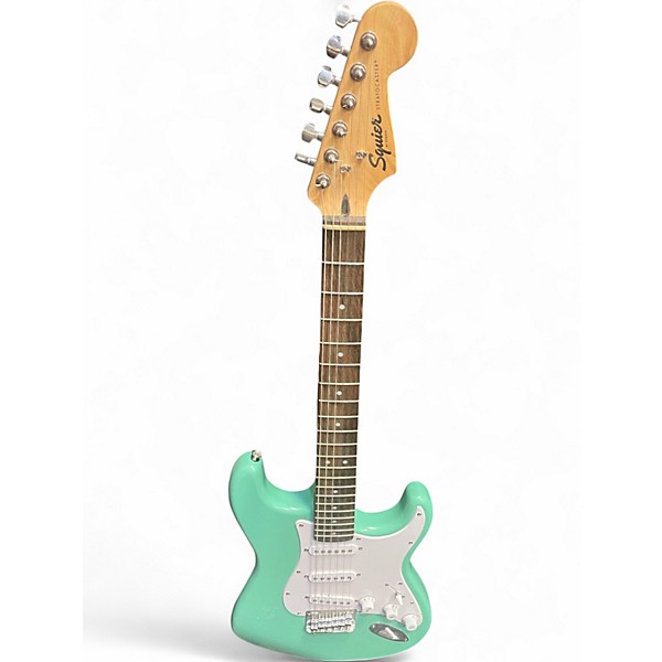 Used Squier Affinity Stratocaster Seafoam Green Solid Body Electric Guitar