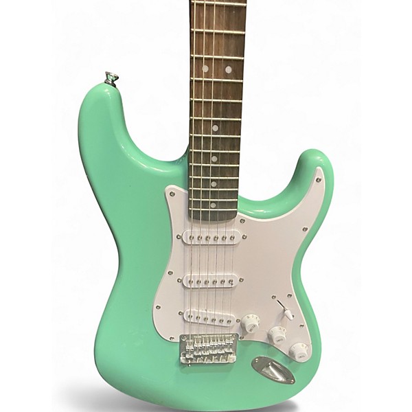 Used Squier Affinity Stratocaster Seafoam Green Solid Body Electric Guitar