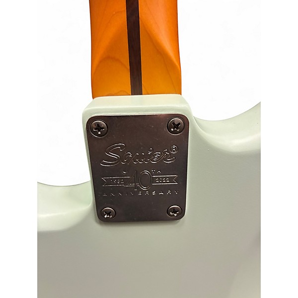 Used Squier Classic Vibe Stratocaster Surf Green Solid Body Electric Guitar