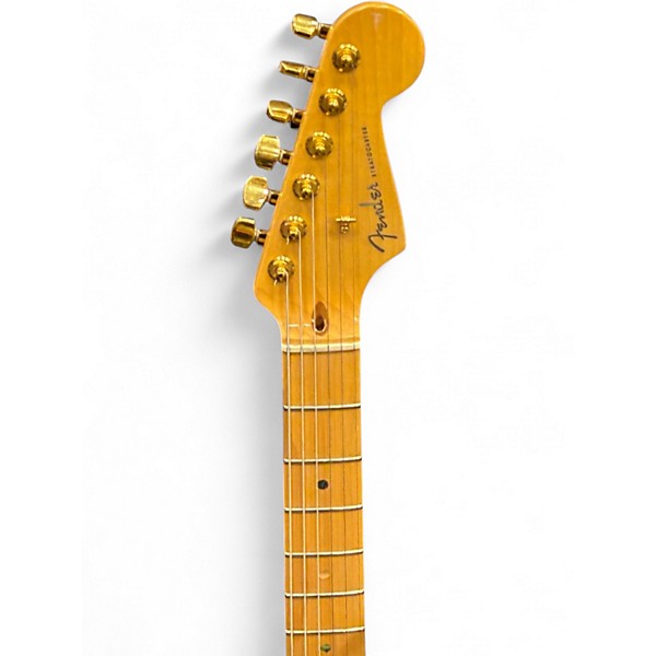 Used 2004 Fender 50th Anniversary American Stratocaster 2 Color Sunburst Solid Body Electric Guitar
