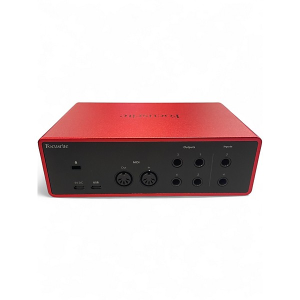 Used Focusrite Scarlett 4i4 Audio Interface