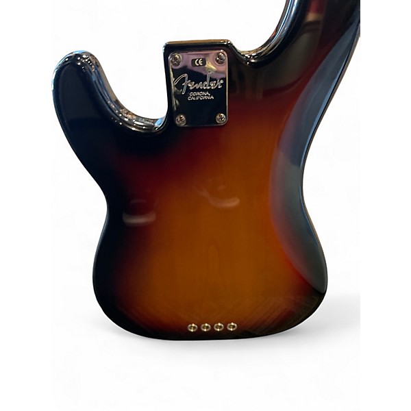 Used Fender American Standard Precision Bass Tobacco Electric Bass Guitar