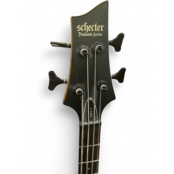 Used Schecter Guitar Research Omen 4 String Mahogany Electric Bass Guitar