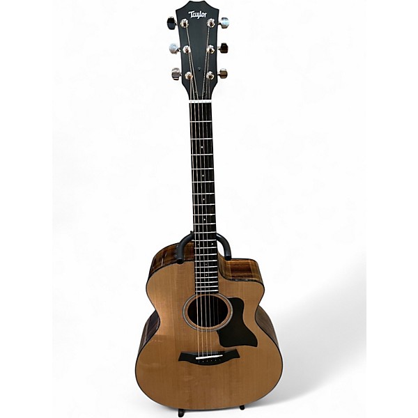 Used Taylor 214CE Natural Acoustic Electric Guitar