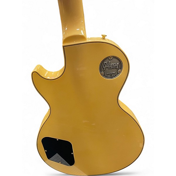 Used Gibson Les Paul Custom Chambered HEAVY ANTIQUE WHITE Solid Body Electric Guitar