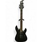 Used Schecter DAMIEN FR Satin Black Solid Body Electric Guitar thumbnail