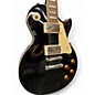 Used Epiphone Les Paul Standard Ebony Solid Body Electric Guitar