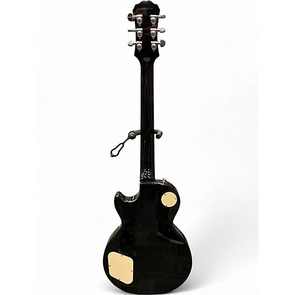 Used Epiphone Les Paul Standard Ebony Solid Body Electric Guitar