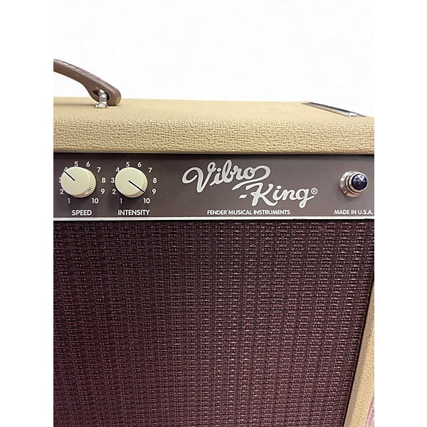 Used Fender Vibro King 60W 3x10 Tube Guitar Combo Amp