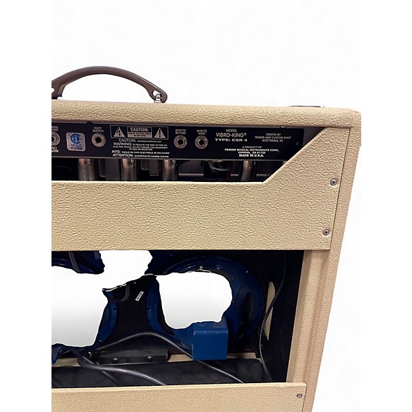 Used Fender Vibro King 60W 3x10 Tube Guitar Combo Amp