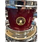 Used TAMA 4 Piece CLUB JAM FLYER CANDY APPLE MIST Drum Kit