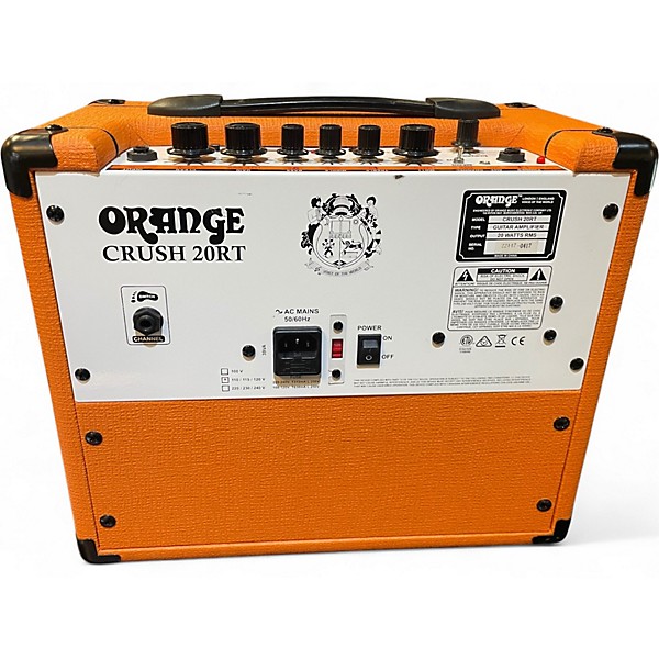 Used Orange Amplifiers Crush 20 20W 1x8 Guitar Combo Amp