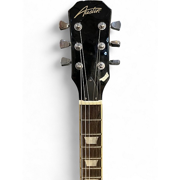 Used Austin Les Paul Black Solid Body Electric Guitar