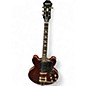 Used Epiphone riviera deluxe Burgundy Hollow Body Electric Guitar thumbnail