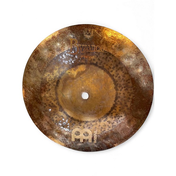 Used MEINL 10in byzance dual splash Cymbal