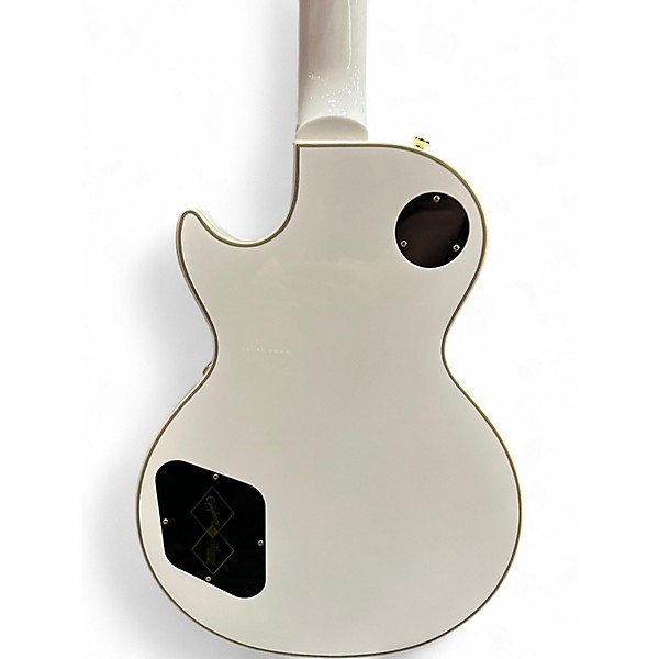 Used Epiphone INSPIRED BY GIBSON LES PAUL CUSTOM Alpine White Solid Body Electric Guitar