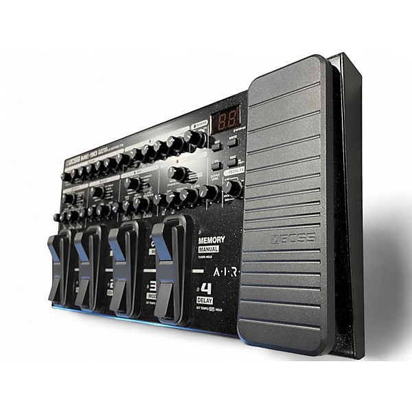 Used BOSS ME-90 Guitar Multi-Effects Pedal Black Effect Processor