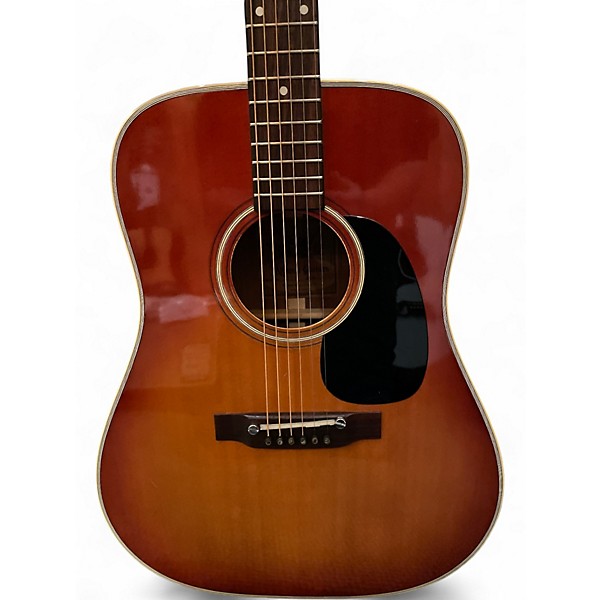 Vintage 1977 Alvarez 5025 3 Color Sunburst Acoustic Guitar