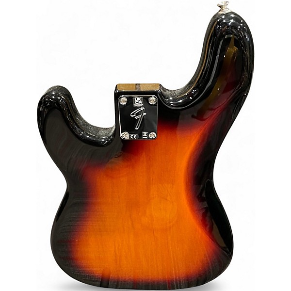 Used Fender player II P Bass 3 Tone Sunburst Electric Bass Guitar