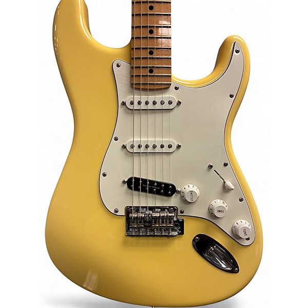 Used Fender Player Stratocaster Buttercream Solid Body Electric Guitar