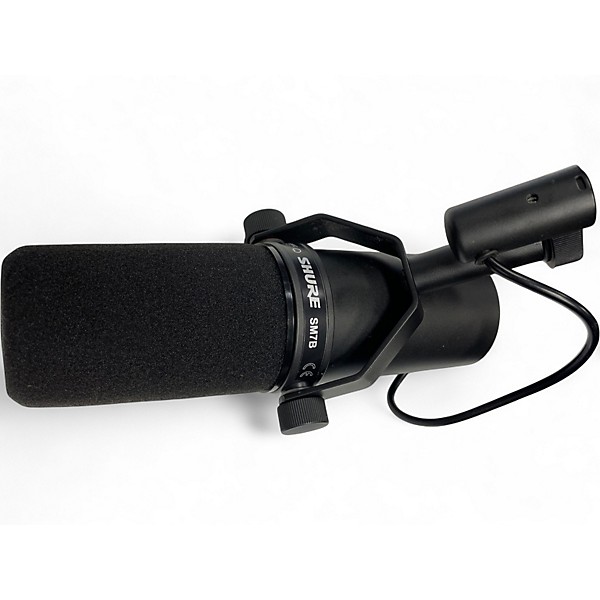 Used Shure SM7B Stand Cable and pop filter Bundle Dynamic Microphone