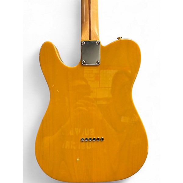 Used Fender Standard Telecaster Butterscotch Blonde Solid Body Electric Guitar