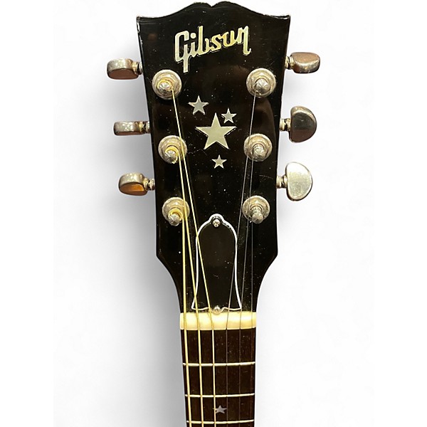 Vintage 1993 Gibson STUDIO STARBURST Natural Acoustic Electric Guitar