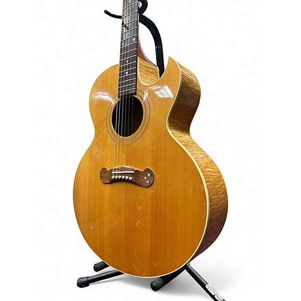 Vintage 1993 Gibson STUDIO STARBURST Natural Acoustic Electric Guitar