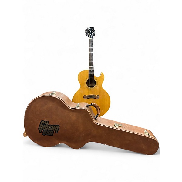 Vintage 1993 Gibson STUDIO STARBURST Natural Acoustic Electric Guitar