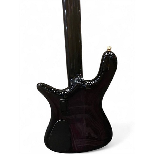 Used Spector Euro 4 LT Purple Electric Bass Guitar
