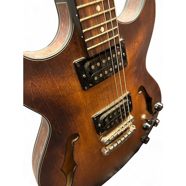 Used Ibanez AM73B Archtop Antigua Hollow Body Electric Guitar