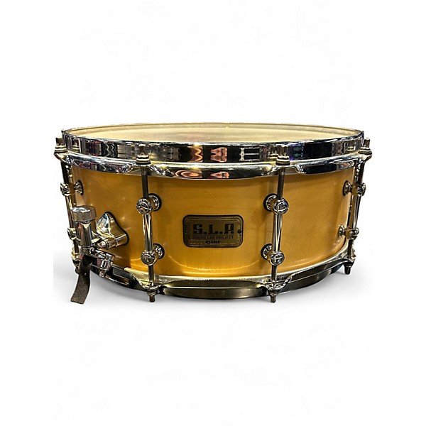 Used TAMA 5.5X14 S.L.P. Maple Natural Drum