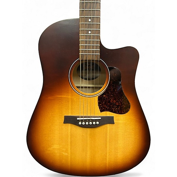 Used Seagull Entourage CW Autumn Burst Acoustic Electric Guitar